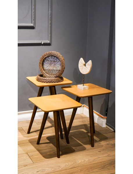 3’lü Square Sehpa