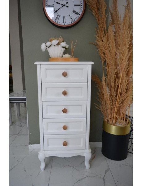 White Lacquer Şifonyer