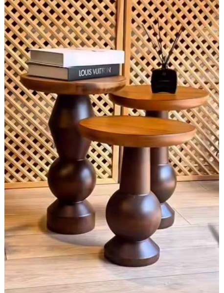 3'lü Şah Mantar Sehpa